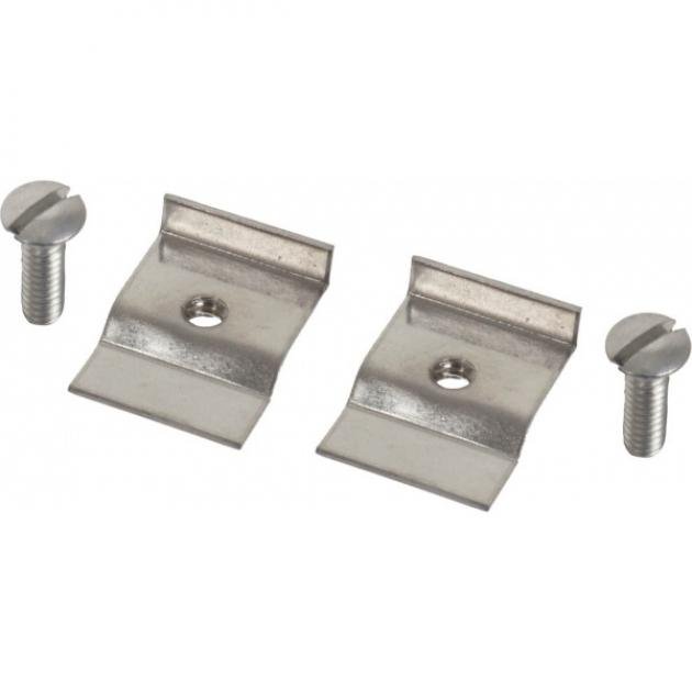 License Lens Clip Set - White - 4 Pieces - Ford Passenger
