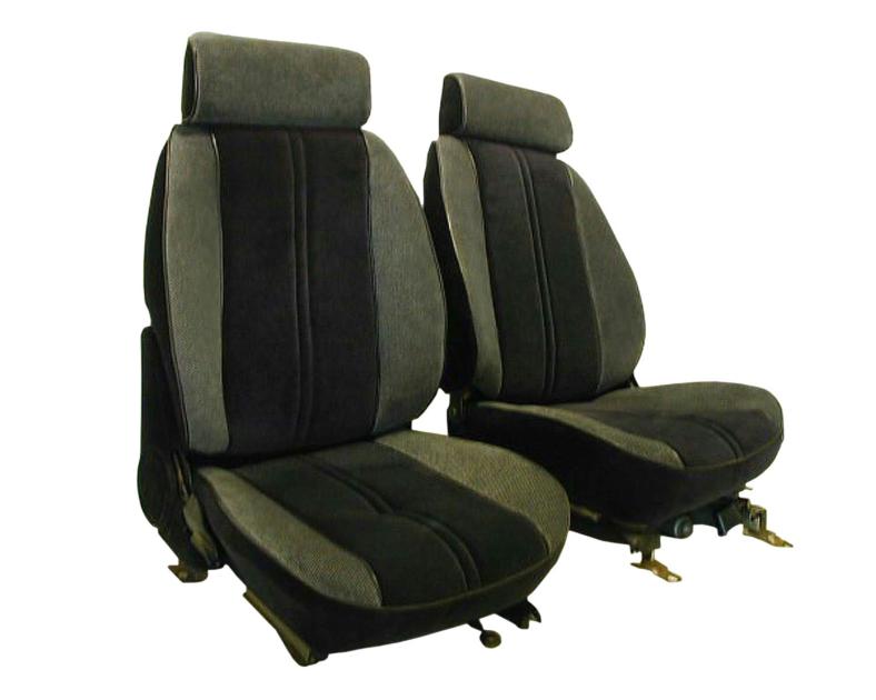 Acme Auto Front and Rear Seat Upholstery with Solid Rear Back Rest U302S