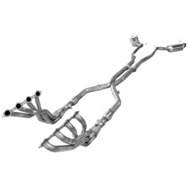 Camaro 1-7/8" x 3" Headers, Short System, With Cats, Off Road Use Only, V8, 2010-2015
