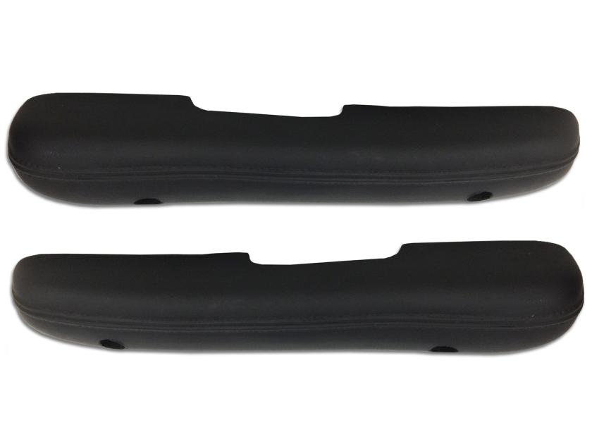 Auto Pro USA 1968 Ford Mustang Arm Rest, Left/Driver Side, Black AR68BLK-LH