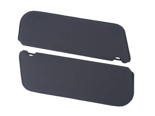 Sun Visors, Cloth, Blue