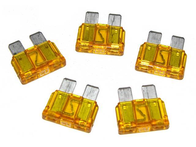 ATC Blade Style Fuse, 20 amp, yellow