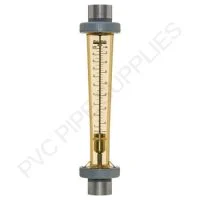 1″ MPT Elbow Polysulfone Flow Meter (2-20 GPM), F-451002LHNE