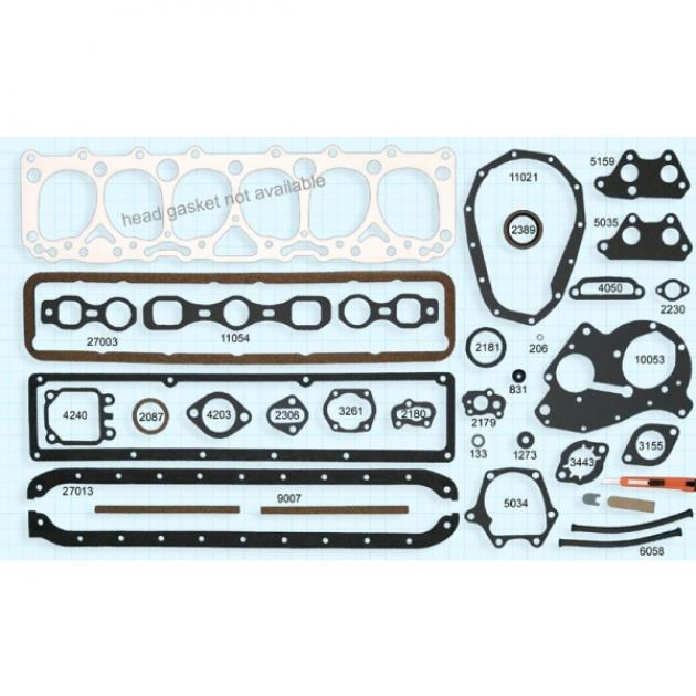 Chevy Or GMC Truck Engine Gasket Set, 235 CI, 1950-1952