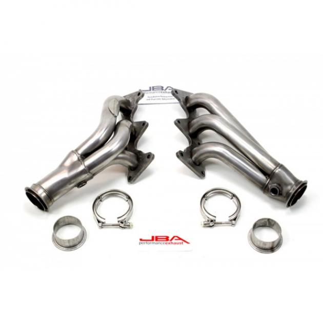 Camaro Exhasut Headers, Cat4ward, Stainless Steel, V6, 2010-2014 | Titanium Ceramic Finish
