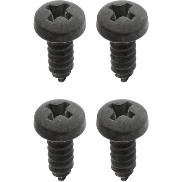 Redline Restomotive 1971-1973 Mustang / Cougar 4 Piece Automatic Transmission Shift Selector Dial Housing Attaching Hardware Set for Cars Without A Console