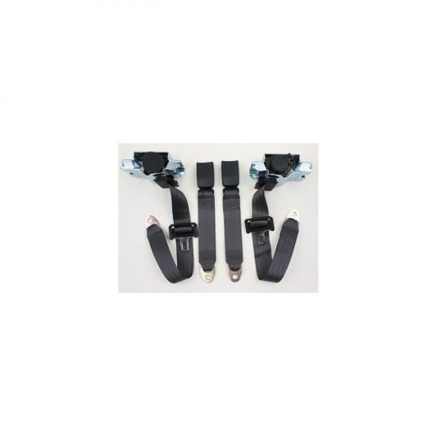 Seatbelt Solutions 1982-1992 Firebird, 3 Point Front Single Retractor Seatbelt