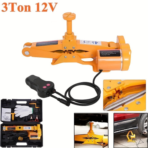 Electric Car Jack, 2 Ton 12V Scissor Car Jack Electric , Electric Car Jack Kit For Car SUV Sedan Tire Changing
