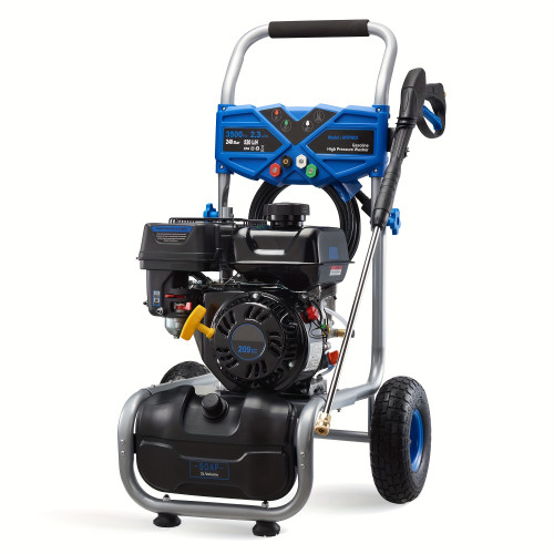 Pressure Washer, 3500PSI 2.3GPM Gas Powered High-pressure Washer With OHV 209CC Engine, 4 Adjustable Nozzles, 25 Foot Hose For Cleaning Walls, Terraces, Vehicles, And Gardens