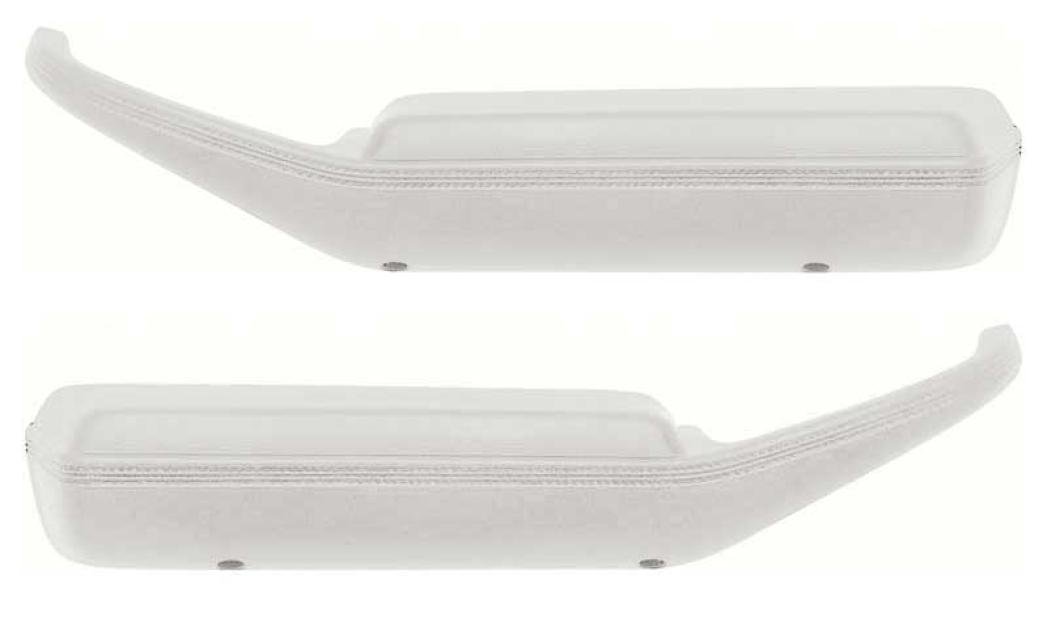 1974-81 Camaro, Firebird, Arm Rest and Door Pull Handle Assembly, White, Pair
