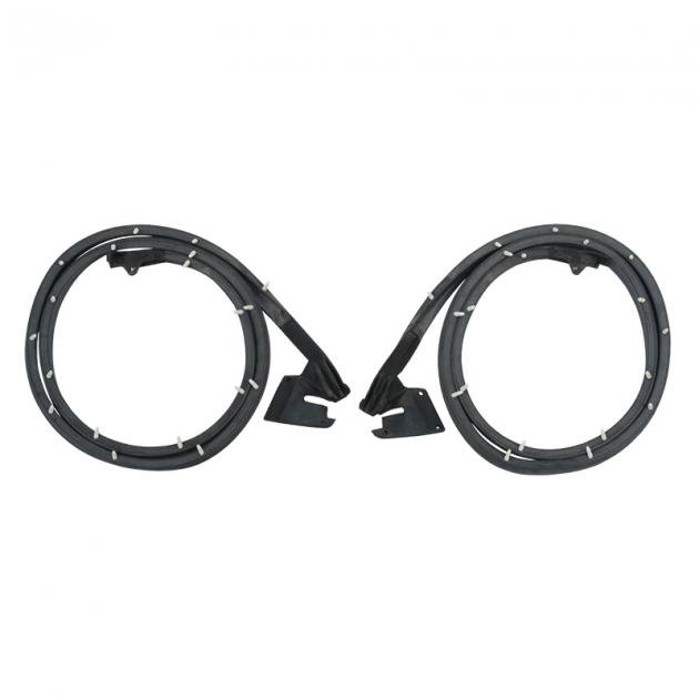 Dennis Carpenter Door Seal Kit - 4 Door Hardtop - Front Door - 1965-68 Ford Galaxie C5AZ-5720530-PR