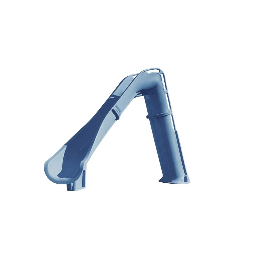 Global Pool Products GPPS-BAX7-BQ-L Blue Quartz Bad Axe X7 Left Turn Pool Slide