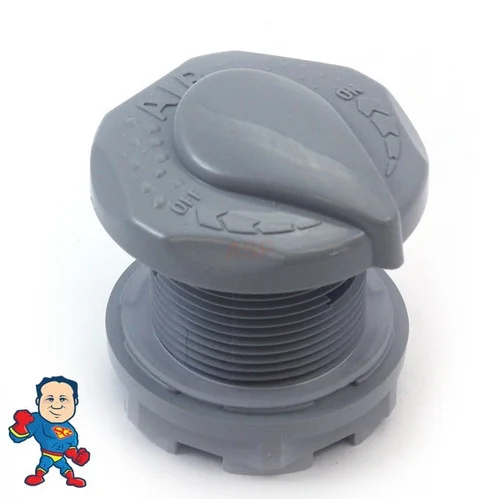 Gray Designer Air Control Valve 1″ Slip – 1-3/4″ Hole, 2-1/2″ Face Diameter