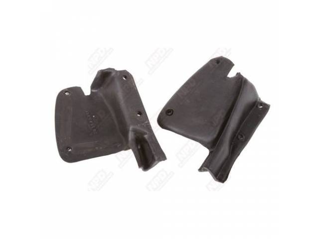 Seal, Molded Door End, Steel Core, Rubber Encased, Goes On The Door Latch End To Finish Off End Of Door Seal
