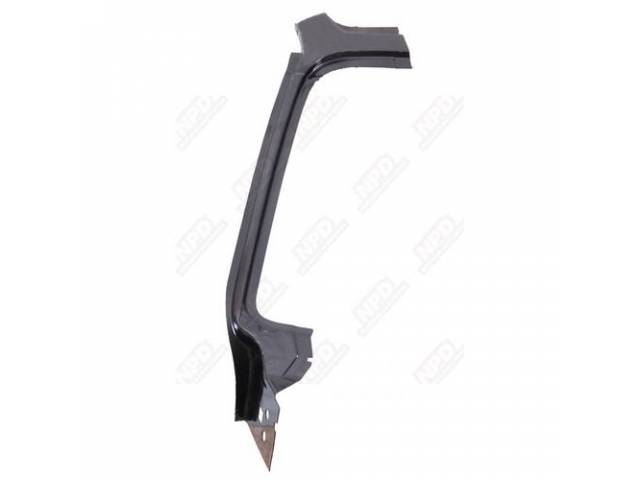 Repair Panel / Frame, Windshield Pillar, Rh, Edp Coated, Repro, This Unit Runs From The Roof To The Upper Door Hinge Are