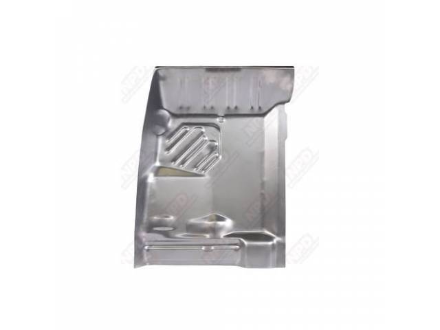 Floor Pan, Front Rh, Repair Section, Extends From Firewall Seam To Front Seat Edge, 27 Inch X 33 Inch