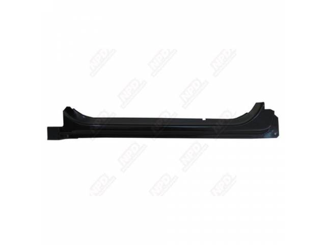 Gutter, Rear Compartment / Trunk Weatherstrip, Lh, Quarter Panel Side, Edp Coated, Oe Style