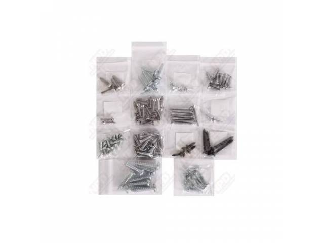 Screw Kit, Interior Trim,(98), Screws Are Packaged And Labeled For Easy Installation