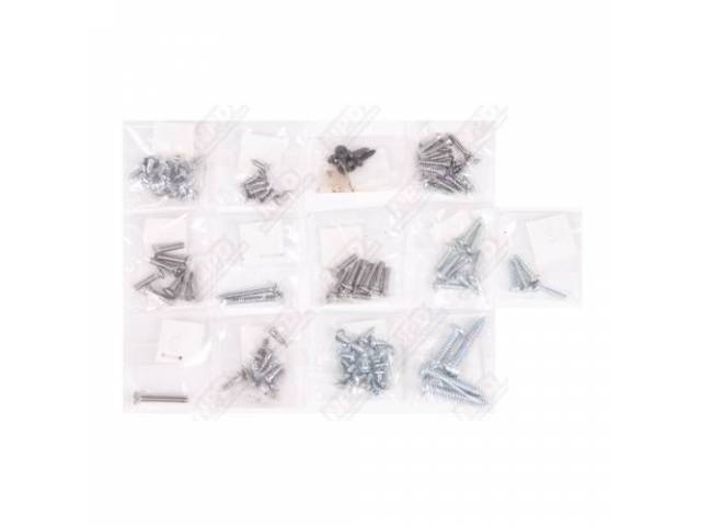Screw Kit, Interior Trim,(101), Screws Are Packaged And Labeled For Easy Installation