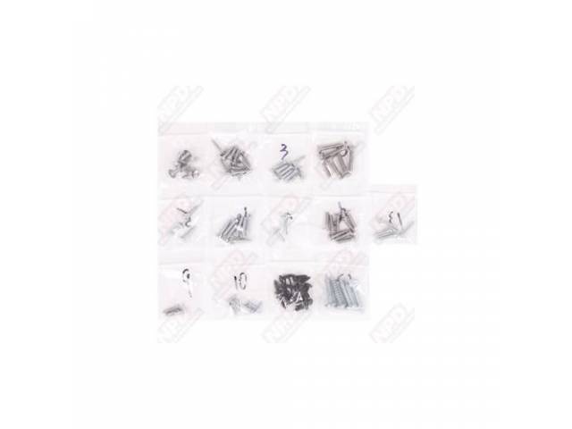 Screw Kit, Interior Trim,(79), Screws Are Packaged And Labeled For Easy Installation