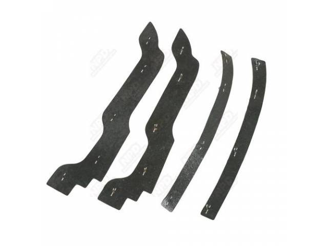 Seal Kit, Head Light, (4) Incl Rubber Seals, Correct Clips And Fasteners, Fastens To Front Fenders