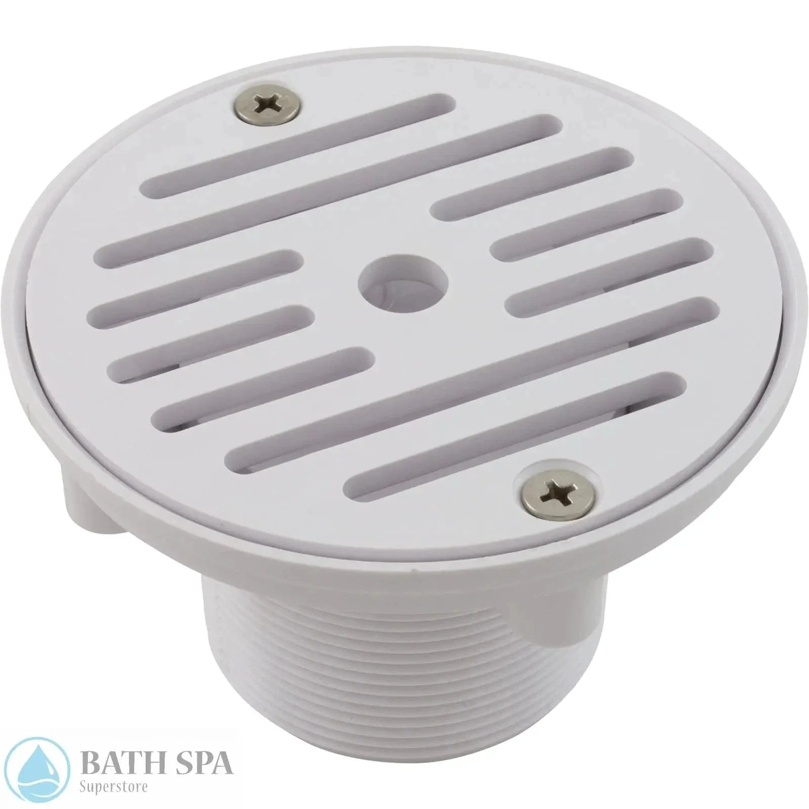 Hayward Grate Adjustable Inlet Fitting [1.5″ Slip] [White] (SP1424S)
