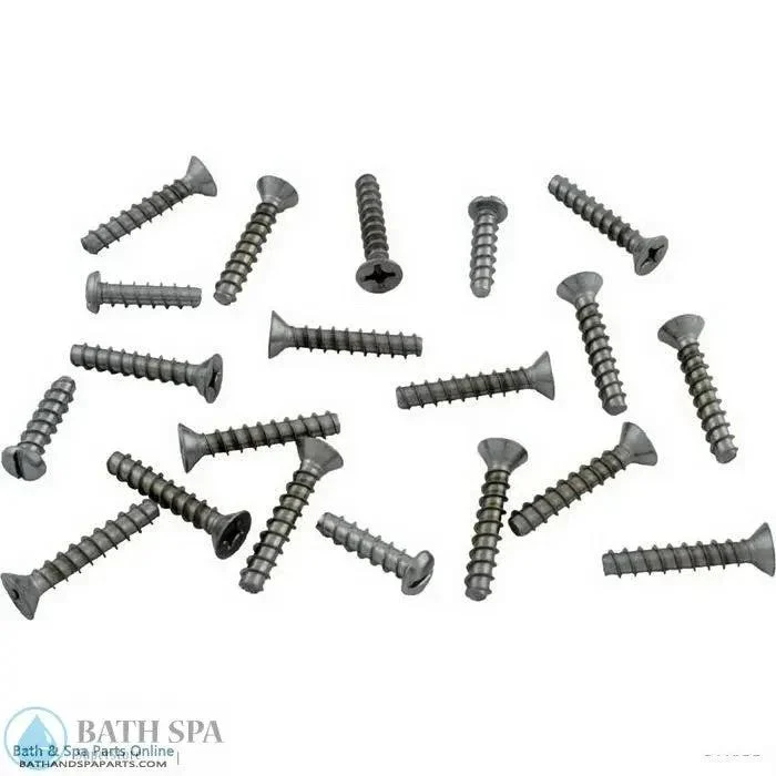Hayward SP1077/1085 Skimmer Faceplate Screw Kit [Long] (SPX1085Z1AM)