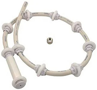 Hayward Viper/Phantom Sweep Hose, With Rollers & Clamp, White, AX5000RSHA