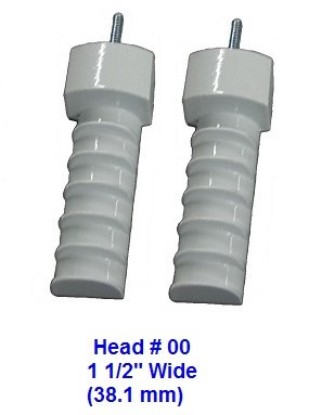 Electric Motor Winding Heads #00 - 1 1/2" Wide head (three phase heads are 6-slot)
