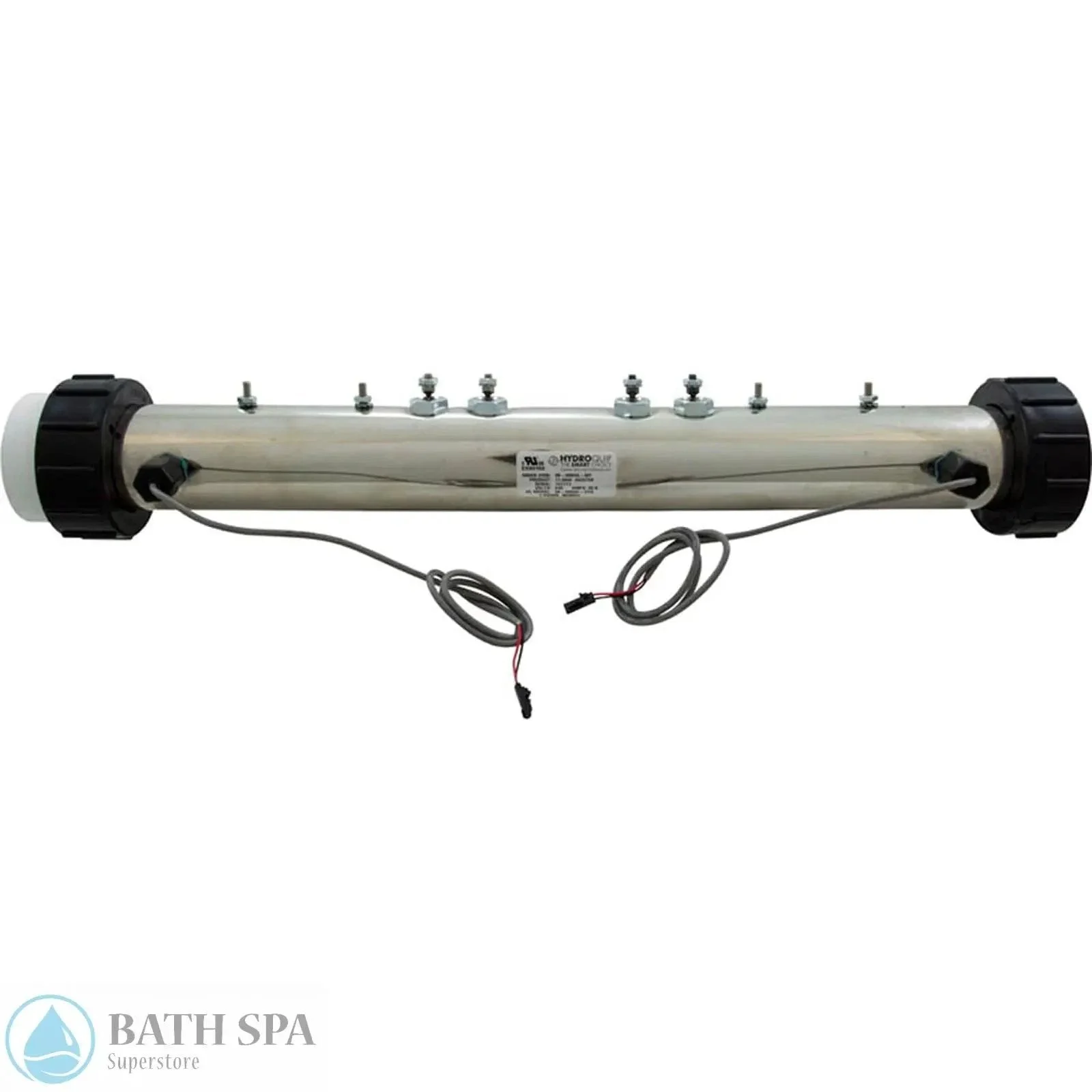 Hydro-Quip 11.0kW M7 Flo-Thru Heater [ES/CS8700] [19.25″ x 2.25″] [230V] [W/Sensors] (26-0054A-M7-KS)
