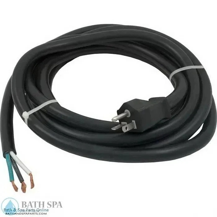Hydro-Quip 15′ Power Cord [20Amp] [18/3 Wire] [AWG] (30-0001)
