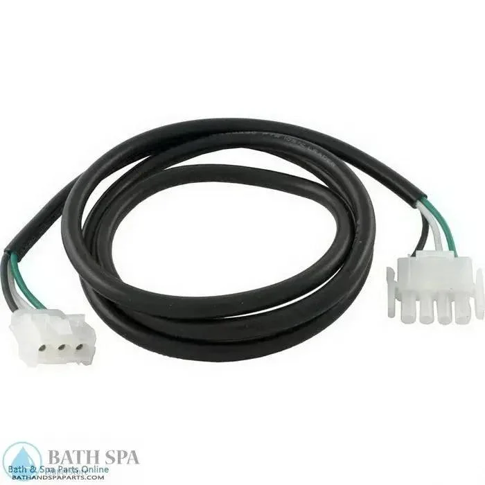 Hydro-Quip 48″ Blower Adapter Cord [AMP/AMP] [18/3 Wire] [White] (30-1200-A48-K)