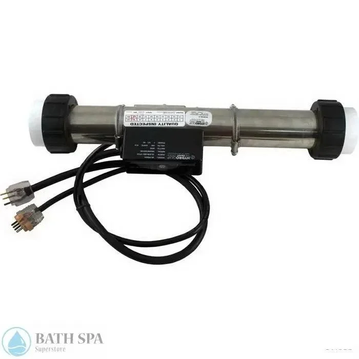 Hydro-Quip 5.5kW PS Air Heater [2″ x 15″] [240V] [Short Cord] [Clamps] (48-PS55-S)