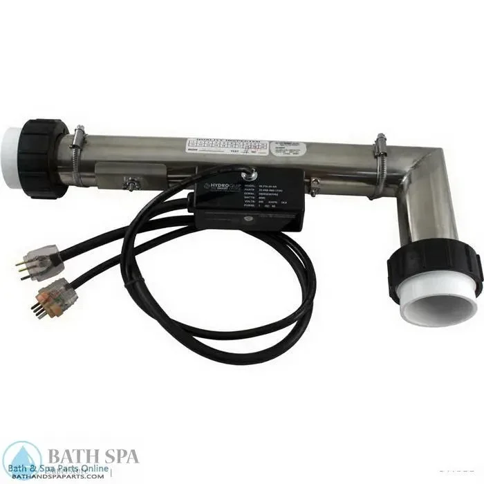 Hydro-Quip 5.5kW PS Air Heater [2″x 2″] [240V] [L-Shape] [Short Cord] [Clamps] (48-PSL55-SA)