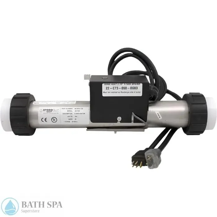 Hydro-Quip 5.5kW Versi-Heat Electronic Heater [13″ x 2″] [240V] [CS9408] (22-C73-050-0G03)