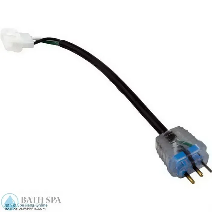 Hydro-Quip 6″ Universal Circulation Pump Adapter Cord [Blue] [18/3 Wire] [120/240V] [10 Amp] [Lit Molded/AMP] (30-1210-L6)