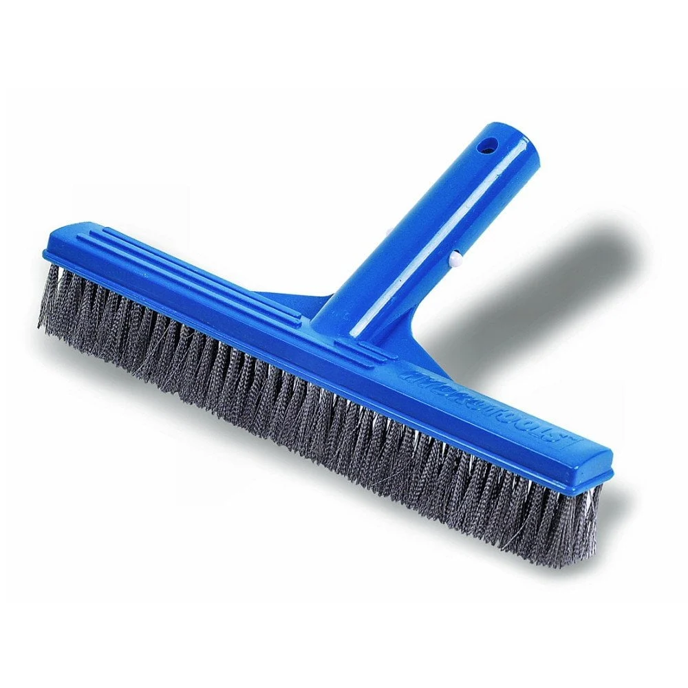 HydroTools 8240 10″ Stainless Steel Concrete Swimming Pool Wall and Floor Brush