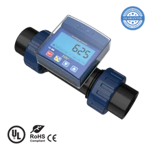 ICON – TKB In-Line Paddle Wheel Flow Meter – 1″ Sch 80 Soc PVC – TKB-25-P-S