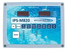 IPS – M820L – Ph & Dual Orp Controller for Commercial Pools – with Large Mounting Board – IPS-M820L