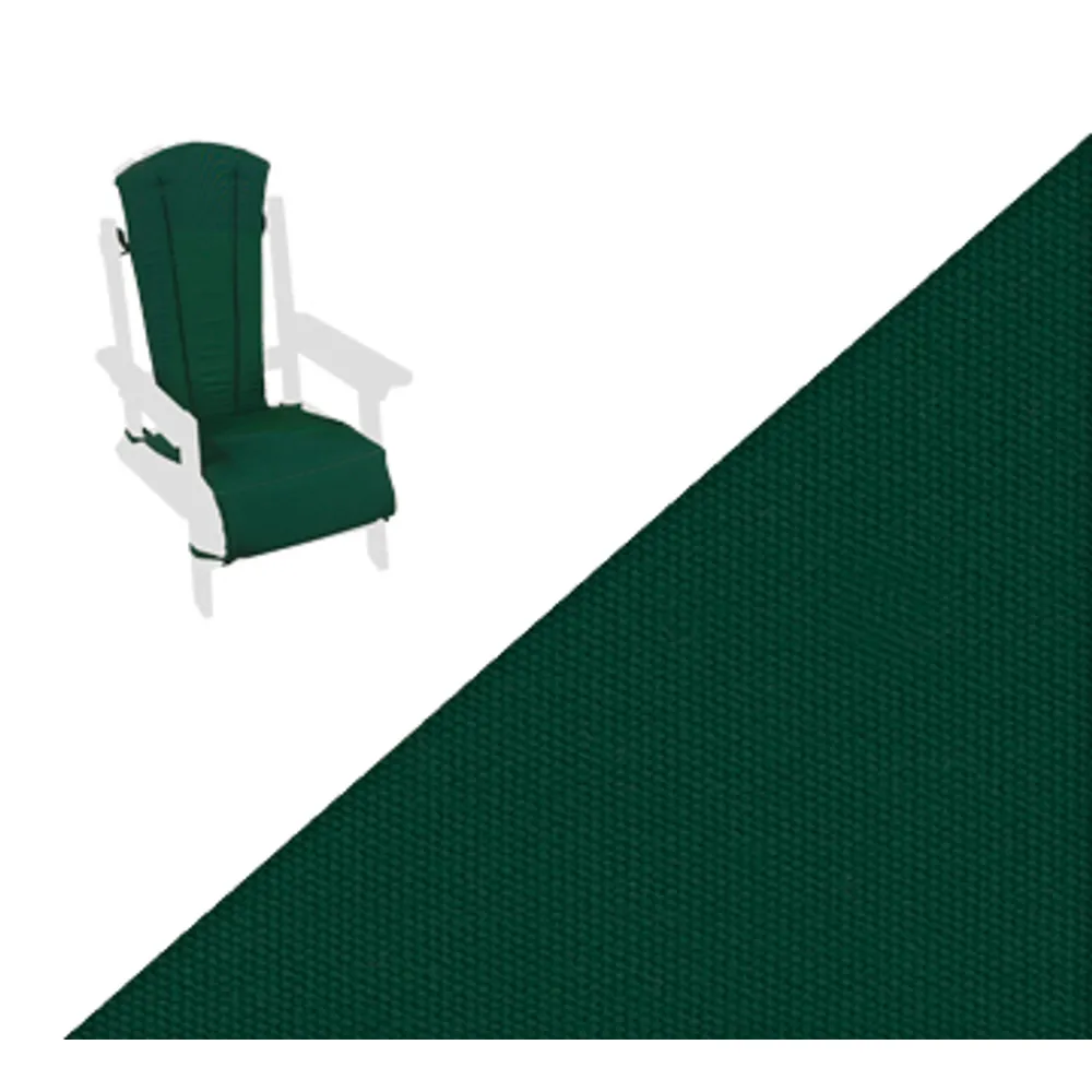 39″ Junior Kid’s Outdoor Adirondack Chair Seat and Back Cushion – Hunter Green