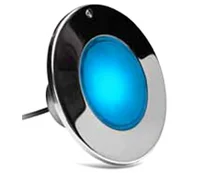 J & J Color Splash XG LED Pool Light Fixture 120V – 100 Cord – LPL-F2C-120-100-P
