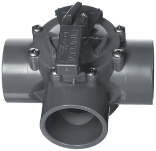 Jandy 2″-2.5″ 3-Port CPVC Gray Valve, 2875