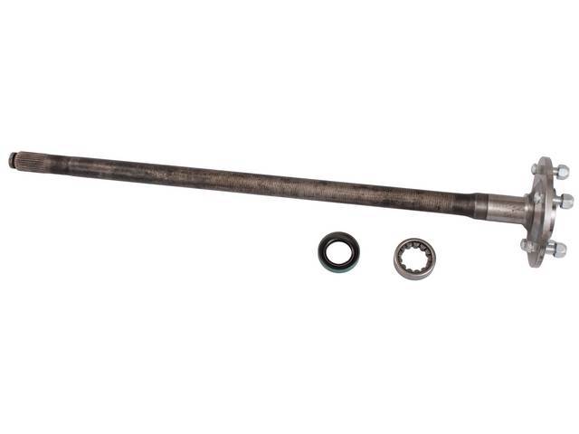 Axle Shaft, 8 1/2inch Diameter Ring Gear, 10-bolt, 30 Spline, 5-lug, 31.82 inch length