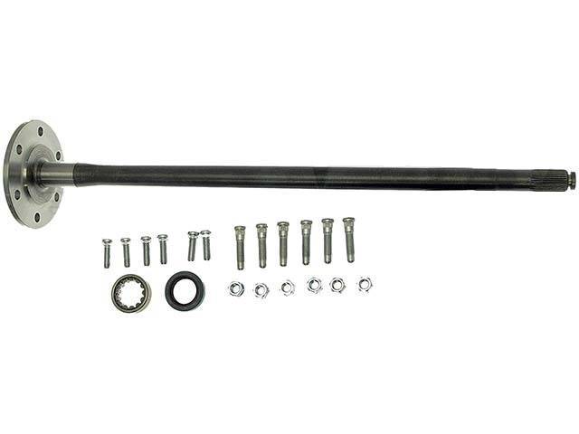 Axle Shaft, 8 1/2 inch Diameter Ring Gear, 10-bolt, 30 Spline, 6-lug, 33 inch length