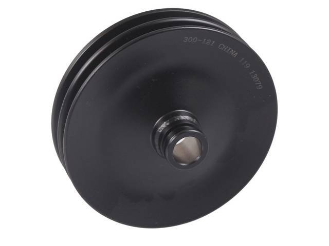 PULLEY, P/S, 2 groove, V-belt, Professional Grade Reproduction for (79-85)