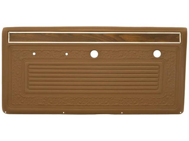 Inside Vinyl Door Panel Set, Sandalwood, pair, US Made reproduction