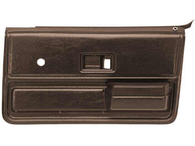 PANEL SET, REPLACEMENT STYLE, SADDLE TAN, ABS PLASTIC, W/O POWER WINDOW OR DOOR LOCKS