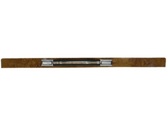Woodgrain Inserts Trim Package, w/ pull straps, reproduction