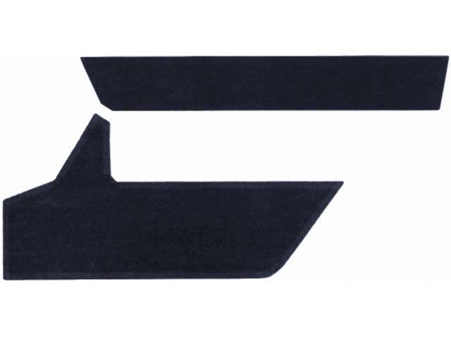 Cloth Insert Trim Panels, Shadow Blue