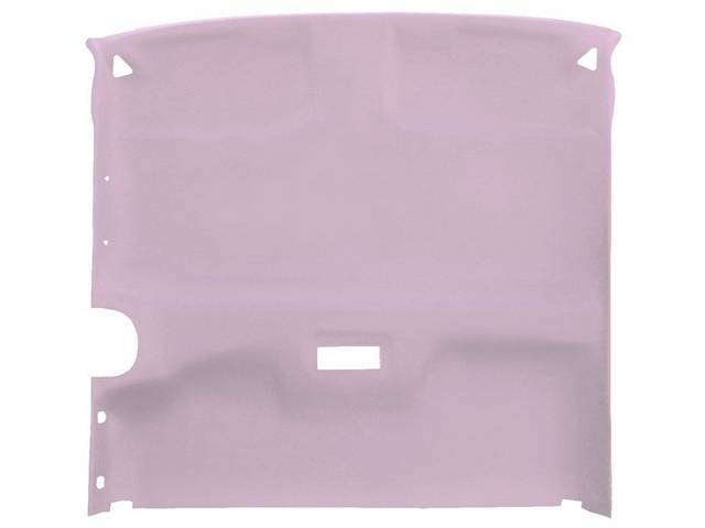 BOARD, Headliner, uncovered, w/o overhead console, ABS-Plastic repro